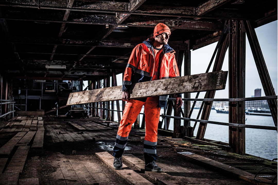 SA Wear waterdichte werkkleding Waterdichte werkkleding oranje