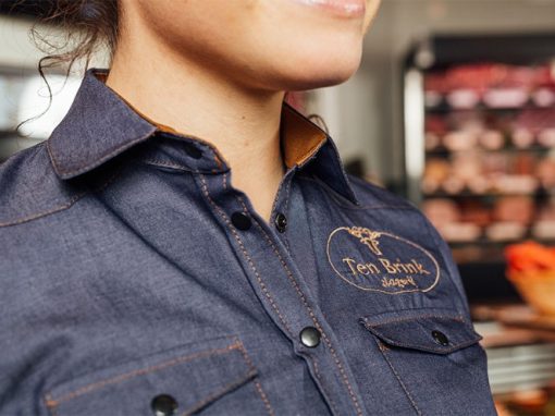 SA Wear verswinkelkleding leer denim