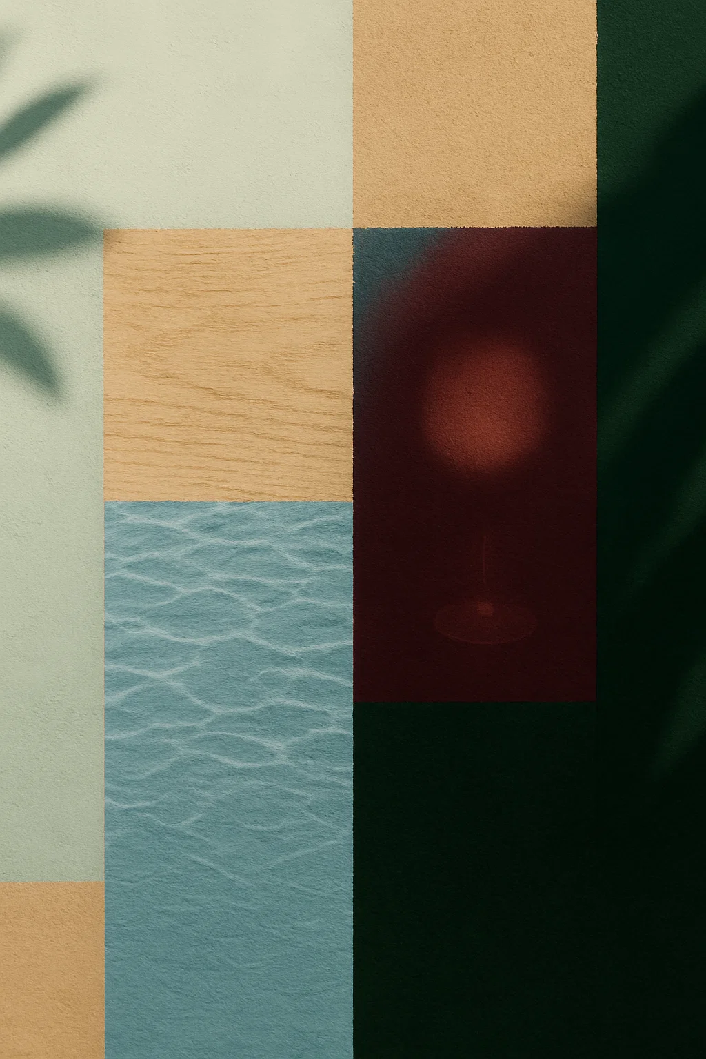 Moodboard kleuren terras tips Classic blue pantone